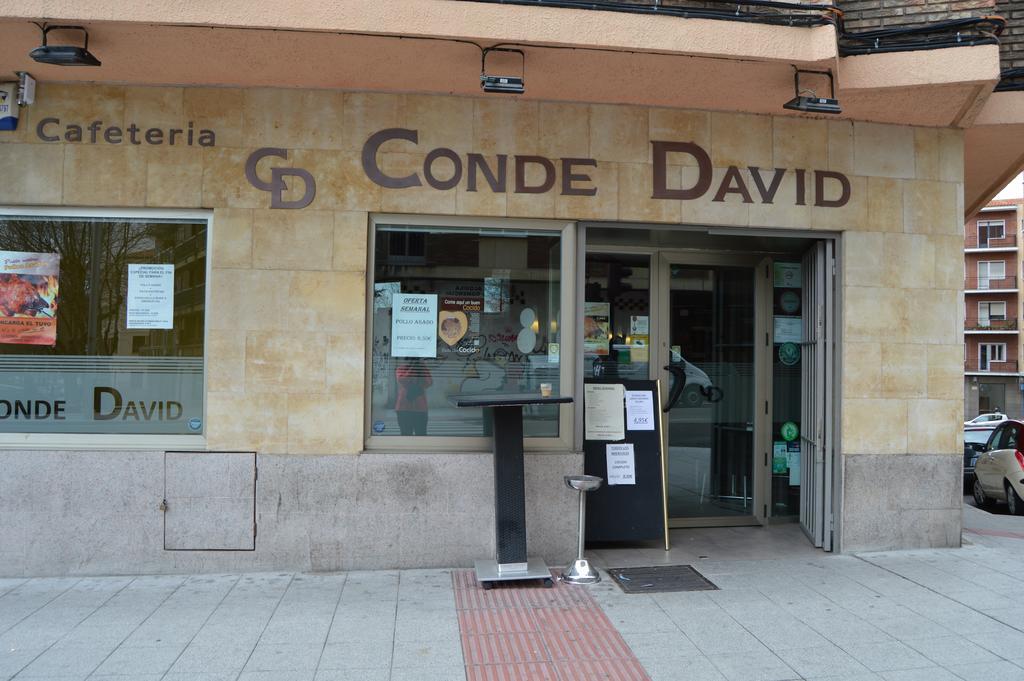 Hostal Conde David Salamanka Zewnętrze zdjęcie